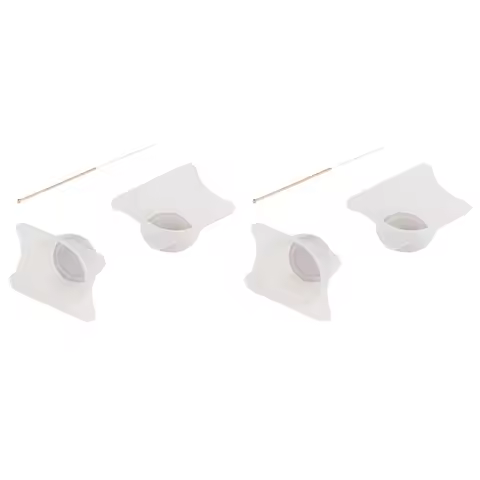 ABWZ-Airbrush Filter Cup, 4Pcs Airbrush Special Paint Filter Cup With 0.3Mm Airbrush Spray-Gun Needl
