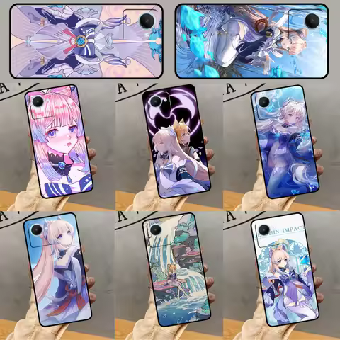 Sangonomiya Kokomi Genshin Impact Case For Realme GT 7 Pro GT 6T 6 5 C55 C53 C51 C21Y C25S C61 C67 C