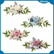 [Direrxa] PEW Flowers Wedding Ceremony Aisle Lightweight Durable Chair Back Floral Artificial Flower