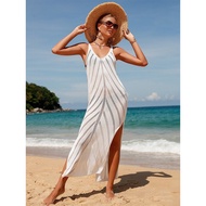 Beach Knitted Dress Mesh Beachwear Knitted Dress Beach Dress