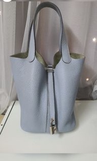 hermes picotin 22 p22 bluelin