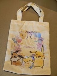 [賣/換卡比獸]日本 Bandai Pokemon Tote Bag 扭蛋 | 比卡超 伊布