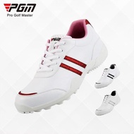 Pgm Golf Ladies Shoes Stripe Waterproof Anti-Slip Women's Golf Shoes