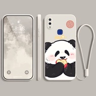 Casing vivo V9 vivo Y85 case vivo V11i vivo V11 case Lucky Panda soft phone case cover