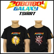 [PERSONALISE NAME] Boboiboy Galaxy Fusion Tshirt Supra Solar Black Jersey Kids