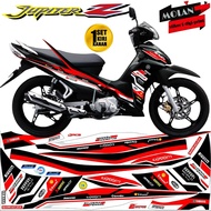 Decal Sticker Striping Variasi Jupiter Z Robot 2010-2013 MOVISTAR /Jupiter Z 2010 /Jupiter Z 2011 /J