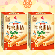 義美食品 - 義美厚濃蛋捲(香濃花生) 152g X2