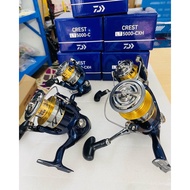 Daiwa Crest LT 20 2000 3000 4000 5000 6000 Aluminum Spool Max Drag 12KG Reel