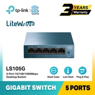 Tp-Link Ls105G 5-Port Gigabit Desktop Switch