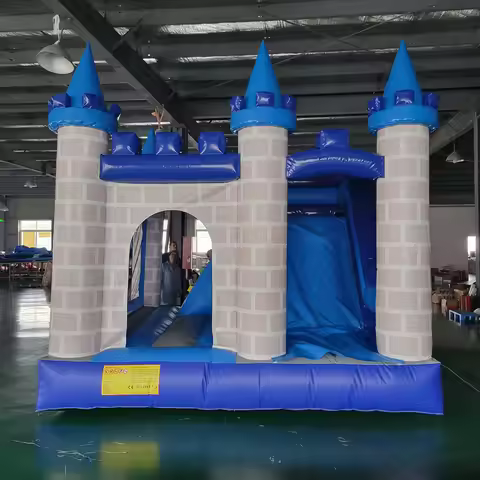 Inflatable Bouncing Castle Trampoline Commercial Inflatable Bounce House, Castle Slide Combo