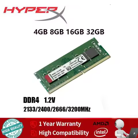 DDR4 Memory RAM 4gb 8gb 16gb 32gb 2666Mhz 2400Mhz 2133Mhz 3200Mhz Laptop RAM Memory PC4 SODIMM
