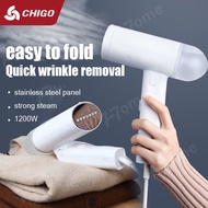 🇸🇬 [SG] CHIGO portable handheld garment steamer, travel iron small iron steam iron 1200W ironing machine