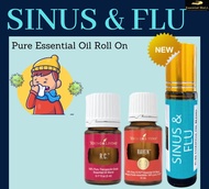 Sinus and Flu Roll-On Essential Oil 10ml / Flu / Runny Nose / Resdung / Selesema / Natural Vicks / Y