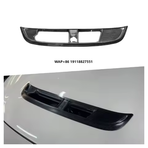 Type R FL5 SPN Style Carbon Fiber Bonnet Hood Vent for 2023-25 FL5 Gen 11th Hatch 2023+