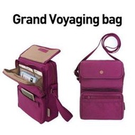 &amp;#10084;正韓國現貨&amp;#10084; Monopoly~ Grand Voyaging Bag 愛玩客 旅行雙層斜背包/iPad包~ 紫色