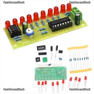 Familiesandflash LED chaser flowing water light ne555 module + cd4017 pcb board diy kit