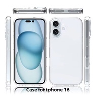 Hard Case Premium Clear Iphone 16 Series / IP 16 / IP 16 PRO / IP 16 PLUS / IP 16 PROMAX / Clear Cas