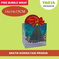 CHRISTMAS BOX 14 x 14 x 15CM