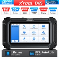 【Local Stock】XTOOL D6S OBD2 Scanner Full System Car Diagnostic Tool 30 Service Lifetime Free Update 