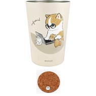 Mofusand 2-Way Vacuum-Insulated Stainless Steel Tumbler Cup Set, 450 ml (Tumbler + Coaster)