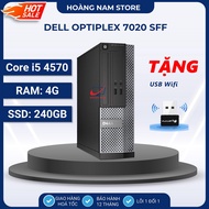 Dell Optiplex 3020 Core i5 4570 / 4G SSD / 240GB synchronous computer Case - Free Wifi USB