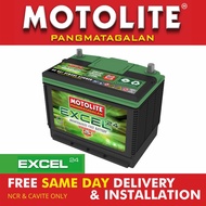 Motolite Excel Maintenance Free Car Battery 1SM / D23 / NS50 (24 Months Warranty)