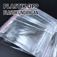 (100 pcs) Plastik Undangan (Plastik OPP) Aneka Ukuran
