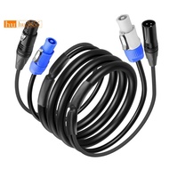 DMX512 Extension Cable 3Pin XLR Signal Combo Cables forStage Lighting, Concerts, Events