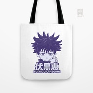Megumi fuchsia V66 Canvas Tote Bag