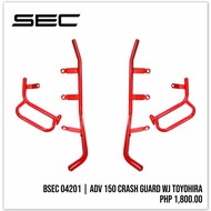 BSEC 04201 SEC Honda ADV 150 Crash Guard WJ Toyohira (Red) k21