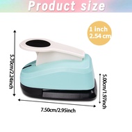 Circle Cutters Paper Hole Punch Cutter Tool Set 2 inch 50mm 38mm 25mm 16mm 9mm Circle Shapes Hole fo