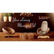 GINTELL G-Mobile EZ Massage Cushion (Champagne Gold) Kusyen Urut Mudah Alih