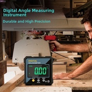 DWELL Electronic Angle Protractor, LCD Backlight High-precision Slope Meter, Angle Gauge Level Singl