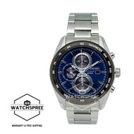 Seiko Criteria Solar Chronograph Men's Stainless Steel Watch SSC405P1