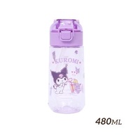 台灣代購 HOUSUXI 三麗鷗 X Sanrio Tritan彈蓋吸管水瓶 480ml｜Hello Kitty|Kuromi|肉桂狗|玉桂狗|Cinnamoroll 可愛隨行水壺 防漏設計
