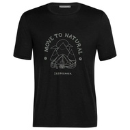 Icebreaker Icebreaker Tech Lite II Men's Elastic Comfortable Breathable Deodorant Merino T-Shirt