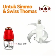 Blade Only for Simmo & Swiss Thomas Electric Chopper Baby Food Processor Stainless Steel Spare Part