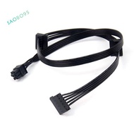 1Pcs GPU PCI Express 6Pin Male 1 to 3  SSD Power Supply Cable for  CX850M CX750M CX600M CX500M CX430