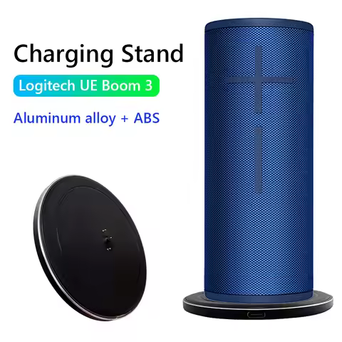 Charging Stand Pad Professional Speaker Charger for Logitech Ultimate Ears Boom 3/UE Megaboom 3 Char