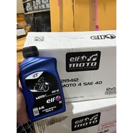 Elf Moto4 SAE 40 0.8L Motorcycle Engine Oil For Motorcycles With Gears