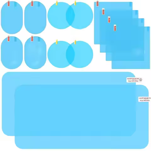 Car Motorcycle Mirrors Rainproof Anti Fog Clear Window Waterproof Film For BMW X1 X2 X3 X4 X5 X6 Xdr