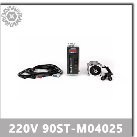 220V 1000W 90ST-M04025 AC Servo motor 4N.M. 1KW 2500RPM servomotor Single-Phase ac drive permanent m