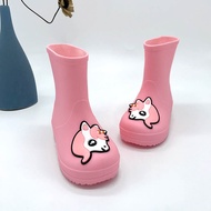 Rain Boots Kids Girl Cute Unicorn Printed Baby Girl Jelly Shoes Children's Rubber Boots Light Weight Girls Waterproof Rain Boots