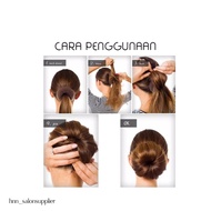 Hair Bun Donut Hair Bun Hair Styling Bun