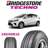 【SABAH】BridgeStone 195/55/15 195/55R15 85H Techno Tyre DOT 2025
