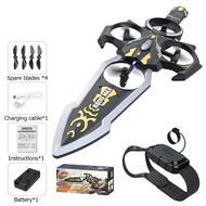 Control Drone Airplane Spin Stunt 360° Remote Gesture Rollover Toys Fighter Childrens Royal Sword Fl