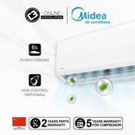 (WEST) MIDEA MSAG Xtreme Cool R32 (2.5HP) Non-Inverter Ionizer Aircond