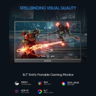 Arzopa Z1fc 16.1 144hz Portable Gaming Monitor- Black