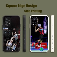 Casing For OPPO A33 A37 A35 F7 Neo 7 9 F11 Pro Malaysia Lee Zii Jia IGD05 Phone Case Square Edge