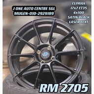 NEW RIM 17 INCH CLIMAX FOR VIOS YARIS MYVI ALZA WIRA HONDA HATCHBACK CITY JAZZ